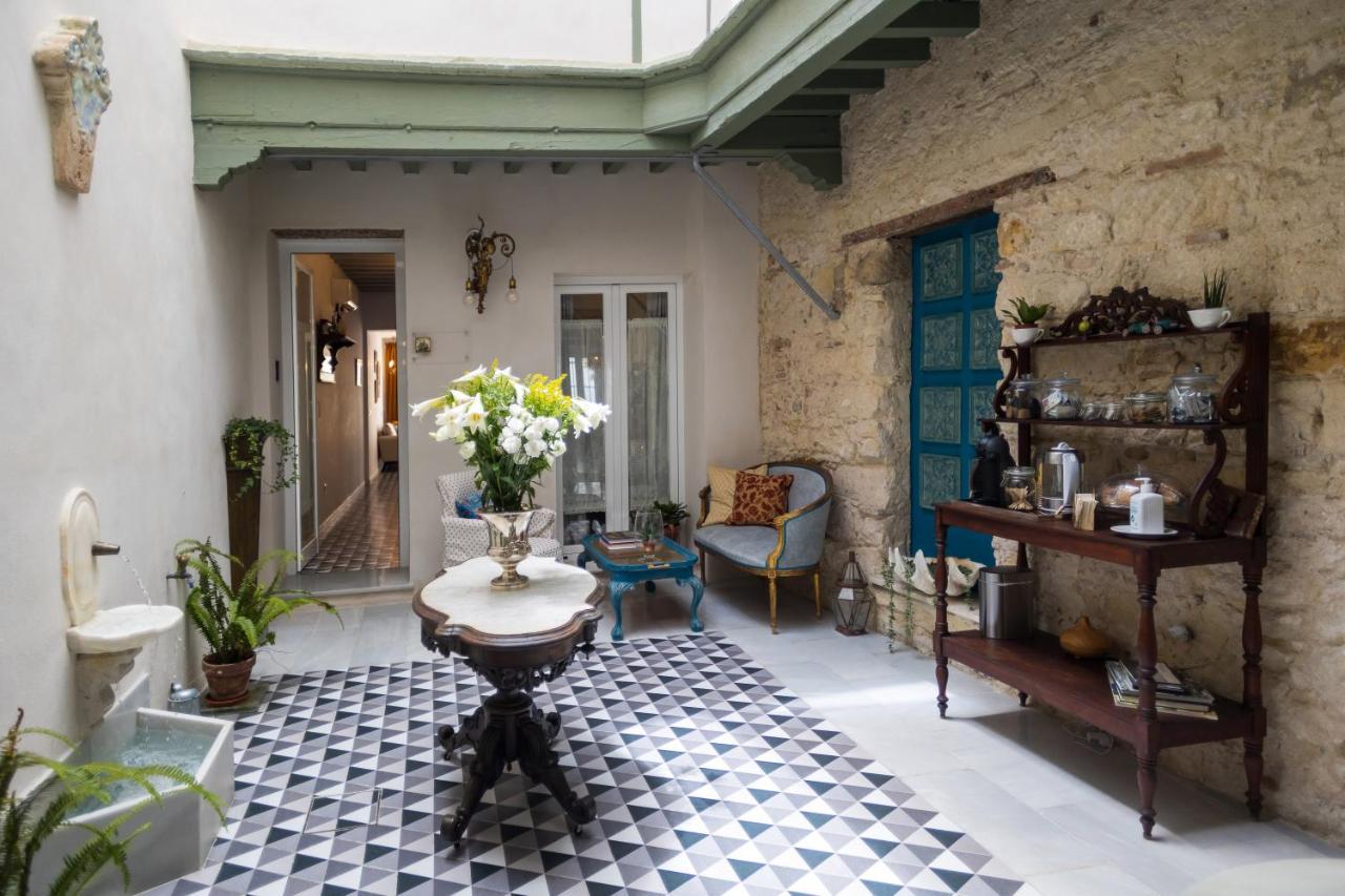 Casa Portus Gaditanus S XVIII Patio Andaluz El Puerto de Santa María Cameră foto