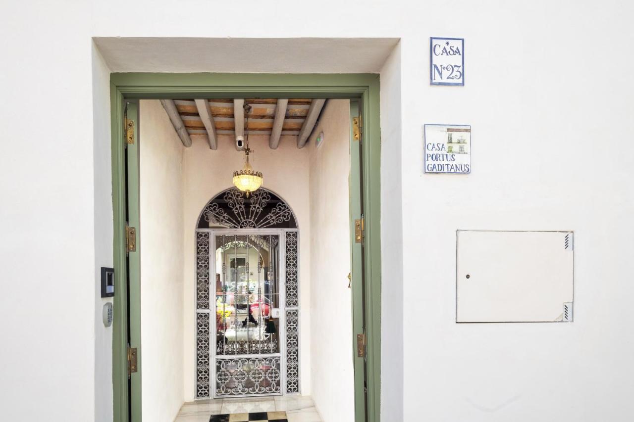 Casa Portus Gaditanus S XVIII Patio Andaluz El Puerto de Santa María Cameră foto