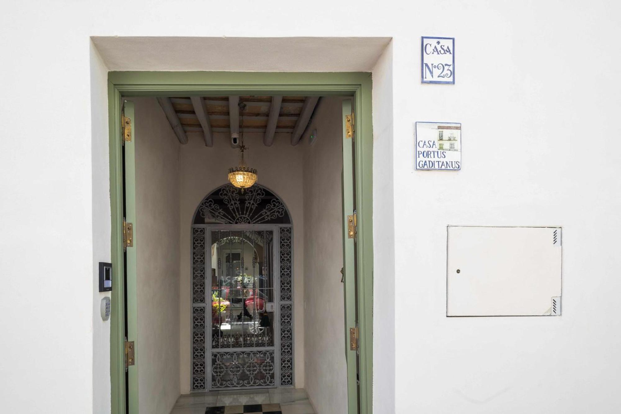Casa Portus Gaditanus S XVIII Patio Andaluz El Puerto de Santa María Cameră foto