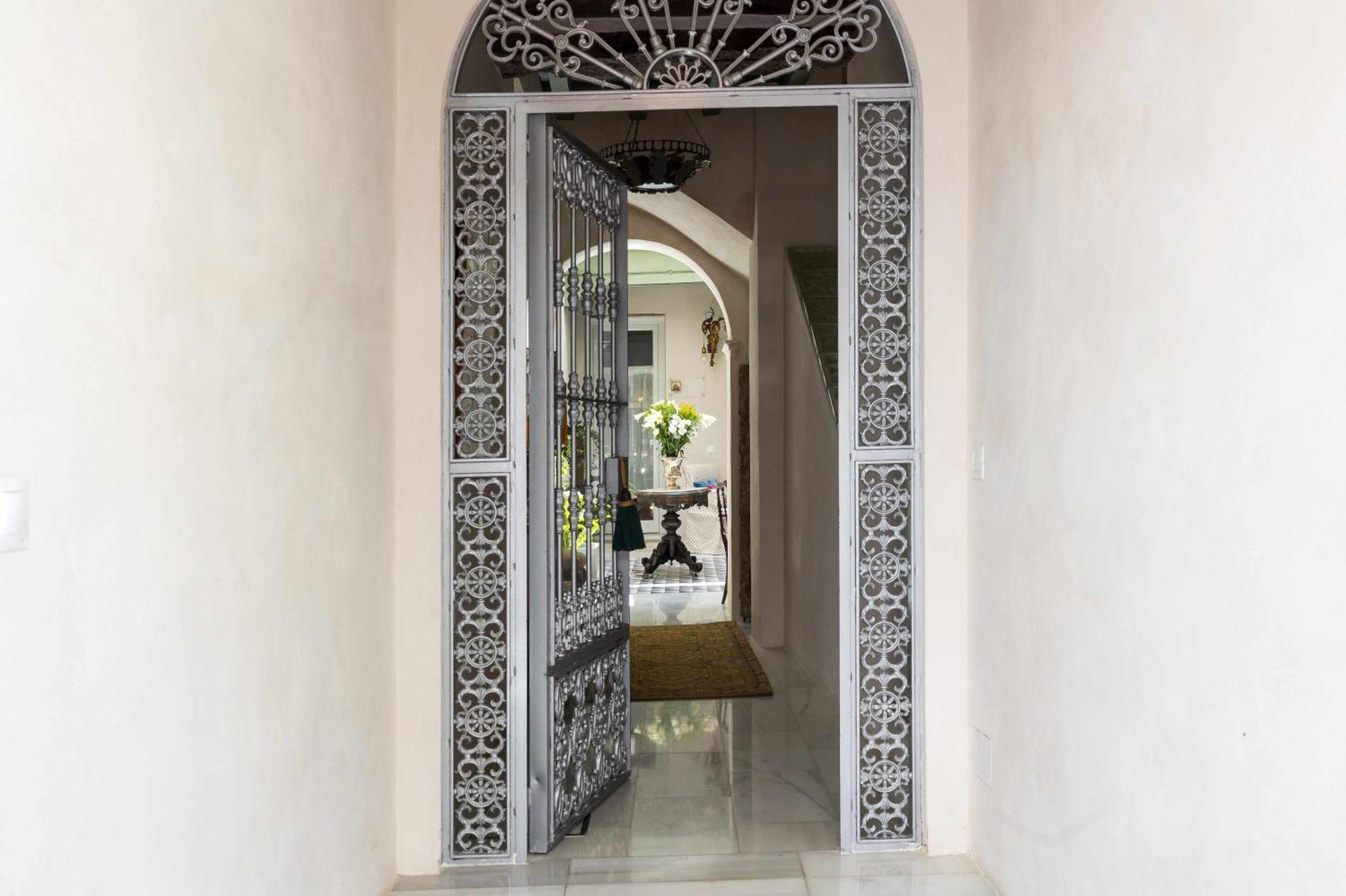 Casa Portus Gaditanus S XVIII Patio Andaluz El Puerto de Santa María Cameră foto