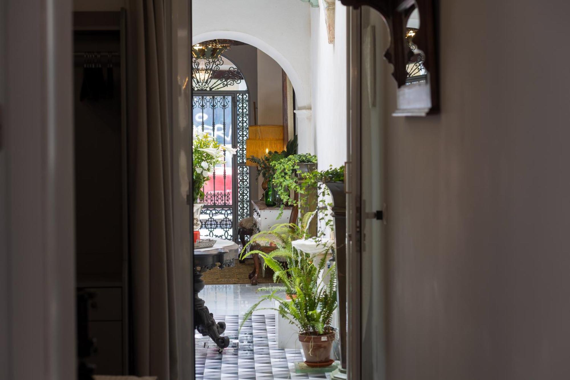 Casa Portus Gaditanus S XVIII Patio Andaluz El Puerto de Santa María Cameră foto